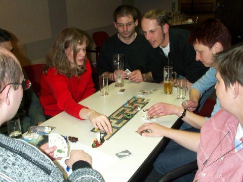 Cartagena mit 7 Personen <br>fehlende Spielsteine werden selbstndig ersetzt