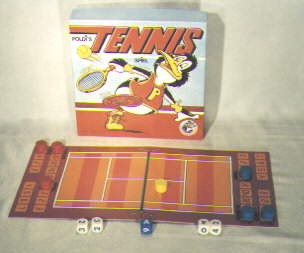 Poldies Tennisspiel-Foto